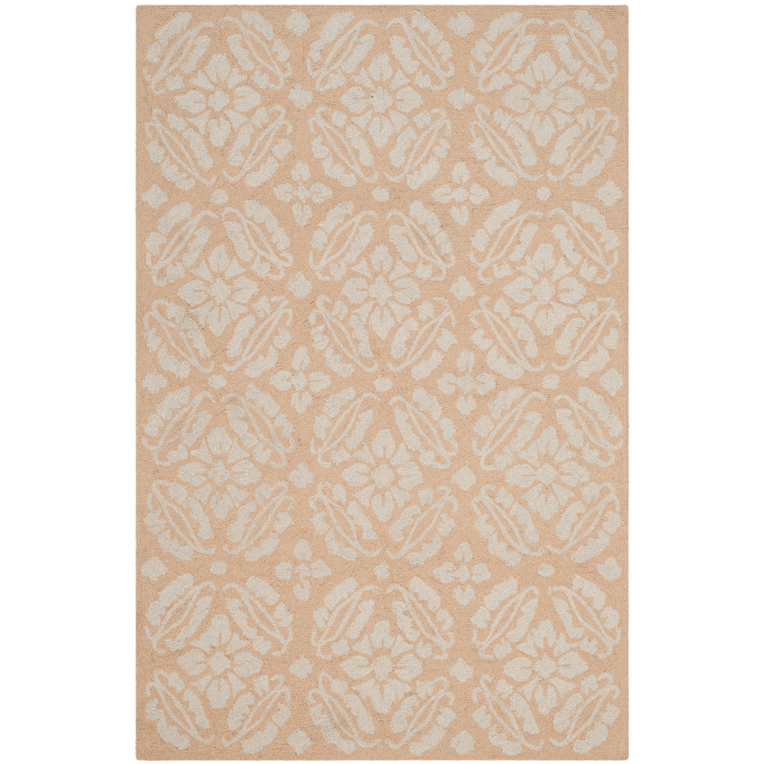 SAFAVIEH Chelsea Collection HK723C Hand-hooked Blush Rug Image 9