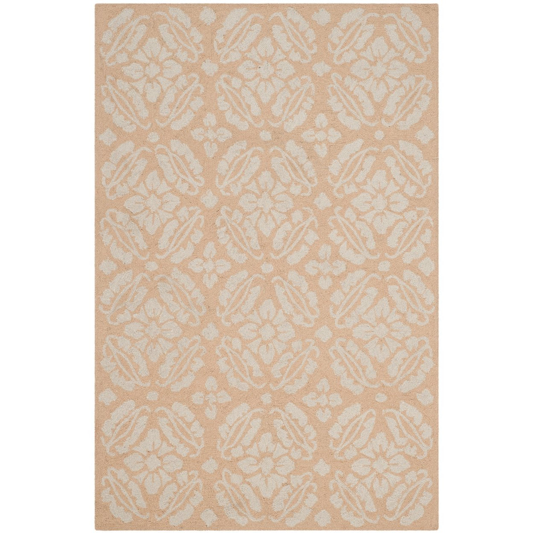 SAFAVIEH Chelsea Collection HK723C Hand-hooked Blush Rug Image 1