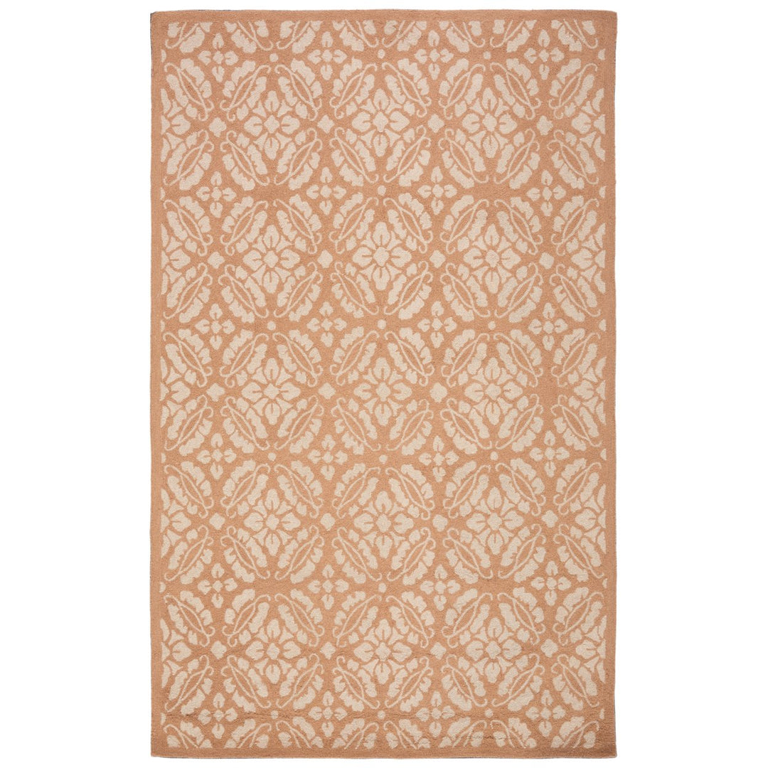 SAFAVIEH Chelsea Collection HK723C Hand-hooked Blush Rug Image 10