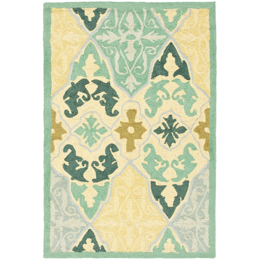 SAFAVIEH Chelsea Collection HK725A Hand-hooked Multi Rug Image 8