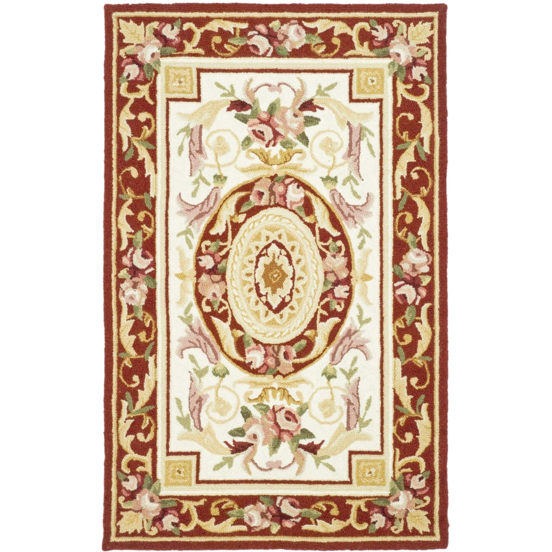 Safavieh HK72A Chelsea Ivory / Burgundy Image 4