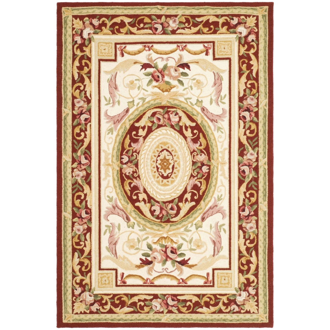 Safavieh HK72A Chelsea Ivory / Burgundy Image 6