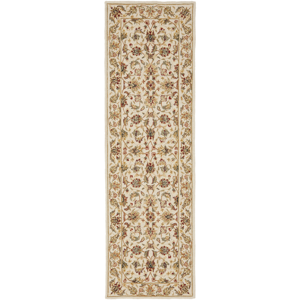 SAFAVIEH Chelsea HK78C Hand-hooked Ivory / Ivory Rug Image 2