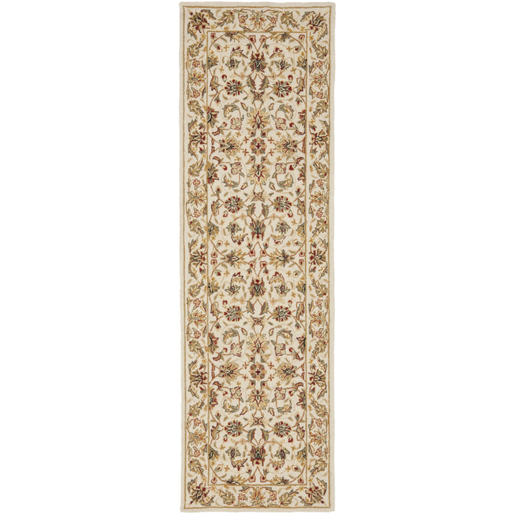 SAFAVIEH Chelsea HK78C Hand-hooked Ivory / Ivory Rug Image 2