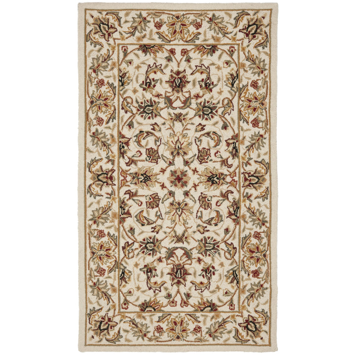 SAFAVIEH Chelsea HK78C Hand-hooked Ivory / Ivory Rug Image 3