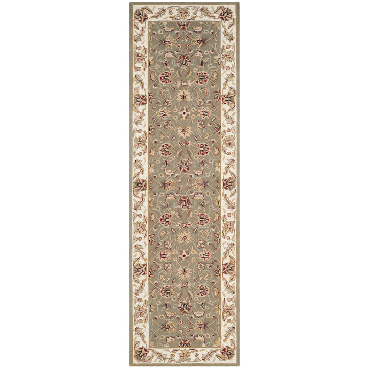 SAFAVIEH Chelsea HK78D Hand-hooked Taupe / Ivory Rug Image 5