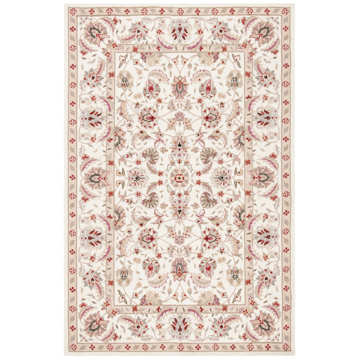 SAFAVIEH Chelsea HK78C Hand-hooked Ivory / Ivory Rug Image 5