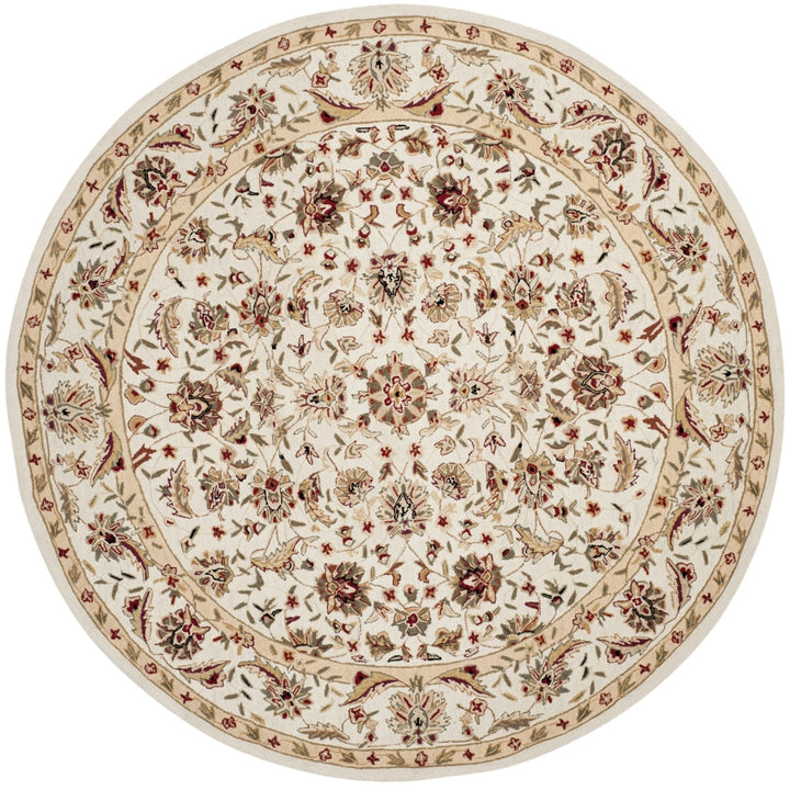 SAFAVIEH Chelsea HK78C Hand-hooked Ivory / Ivory Rug Image 6