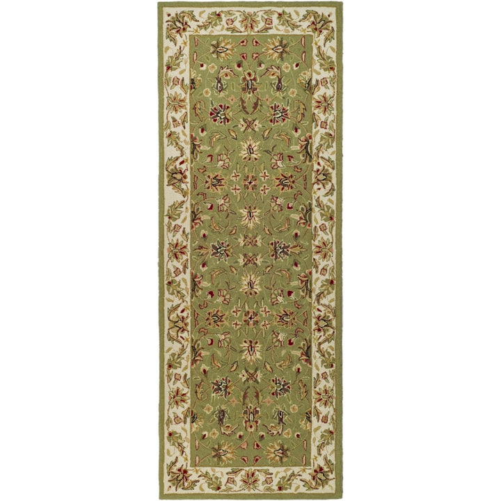 SAFAVIEH Chelsea HK78D Hand-hooked Taupe / Ivory Rug Image 9