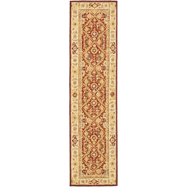 SAFAVIEH HK816B Chelsea Ivory / Red Image 1