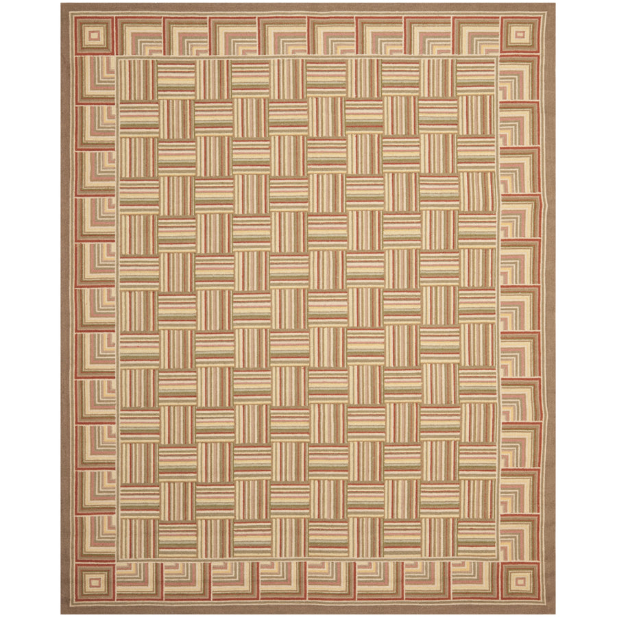 SAFAVIEH Chelsea Collection HK8A Hand-hooked Beige Rug Image 1