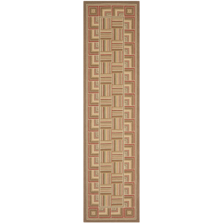 SAFAVIEH Chelsea Collection HK8A Hand-hooked Beige Rug Image 2