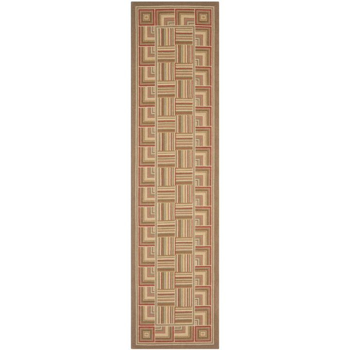 SAFAVIEH Chelsea Collection HK8A Hand-hooked Beige Rug Image 1