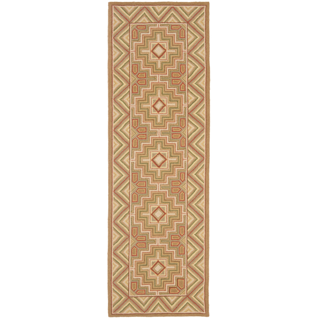 SAFAVIEH Chelsea Collection HK9A Hand-hooked Beige Rug Image 4