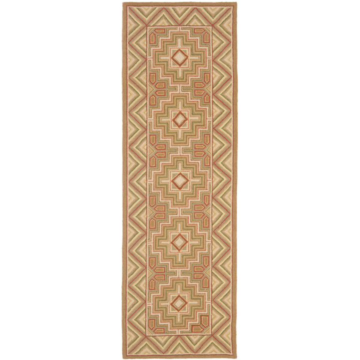 SAFAVIEH Chelsea Collection HK9A Hand-hooked Beige Rug Image 4