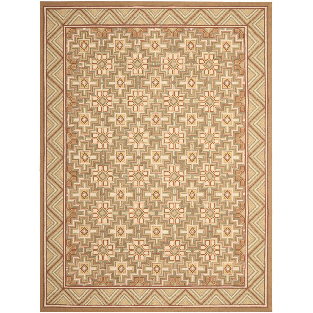 SAFAVIEH Chelsea Collection HK9A Hand-hooked Beige Rug Image 1