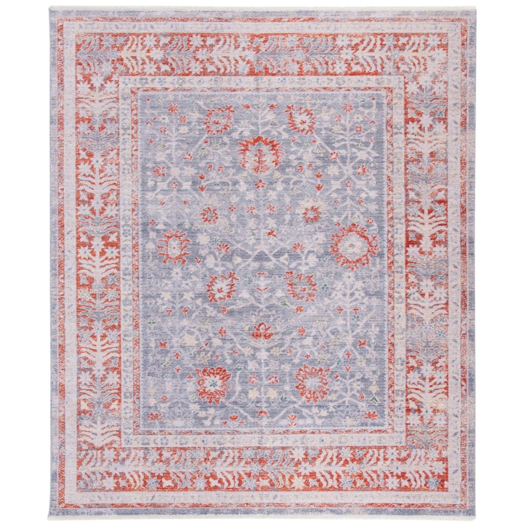 SAFAVIEH HLC416F Hellenic Grey / Rust Image 1