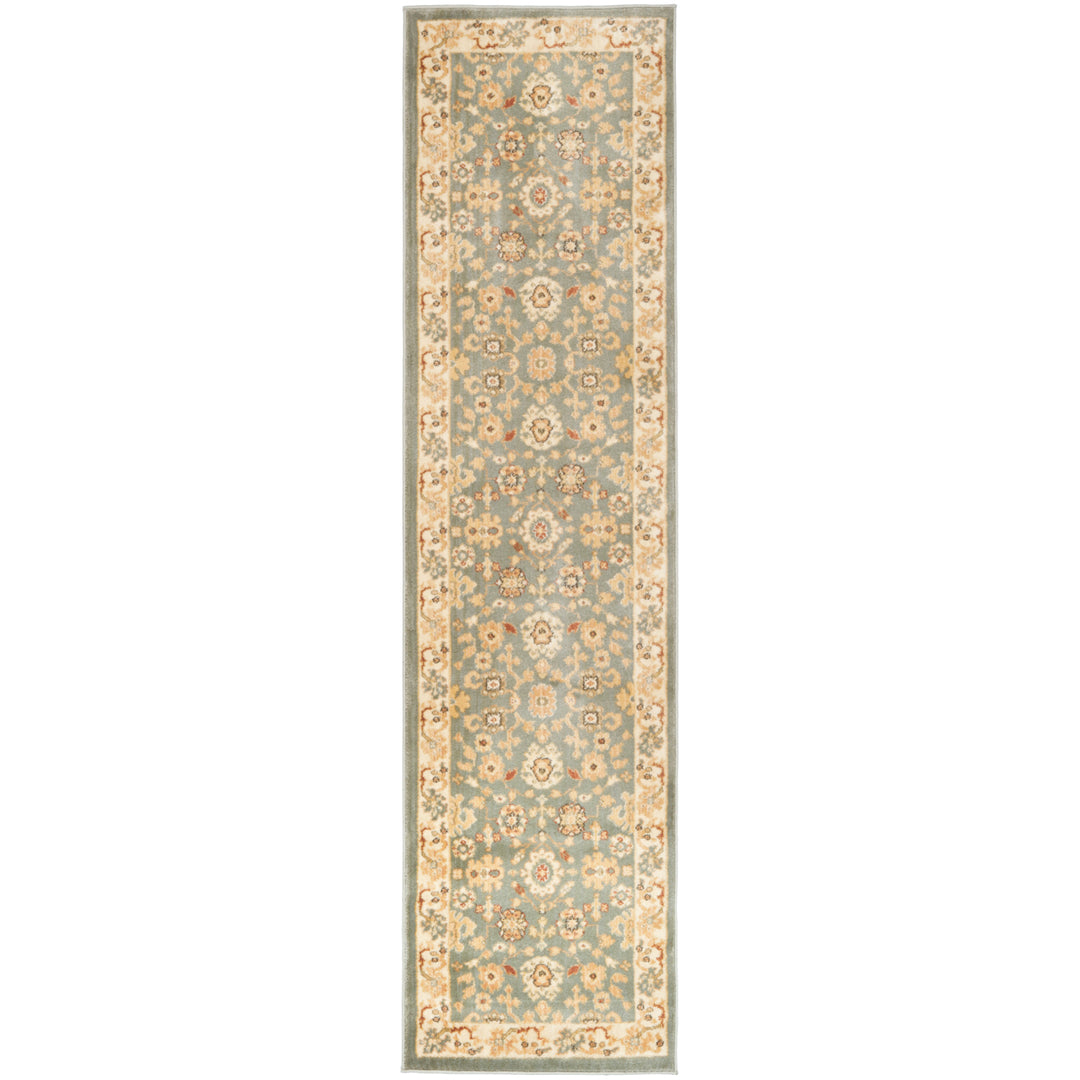 SAFAVIEH Heirloom Collection HLM1738-6511 Blue / Creme Rug Image 3