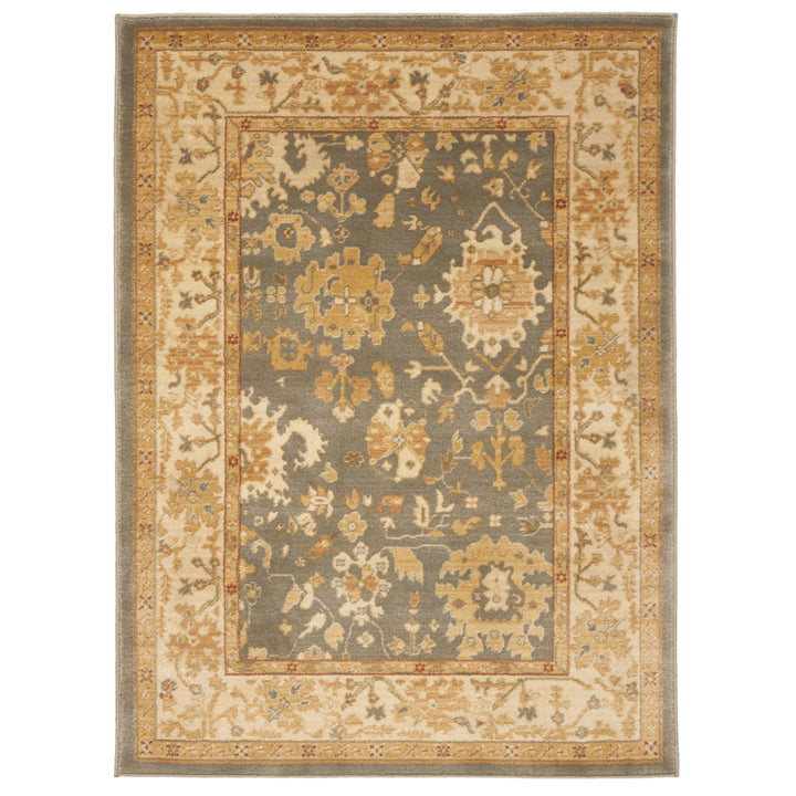 SAFAVIEH Heirloom Collection HLM1739-6511 Blue / Creme Rug Image 4