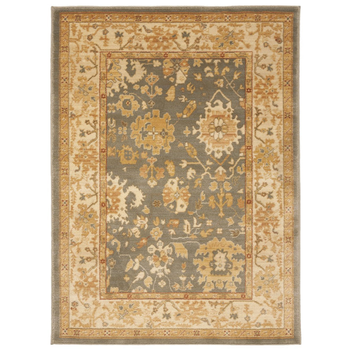 SAFAVIEH Heirloom Collection HLM1739-6511 Blue / Creme Rug Image 1