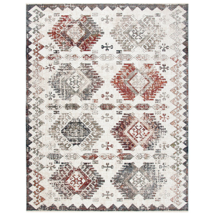 SAFAVIEH Herat Collection HRT319A Cream / Grey Rug Image 1