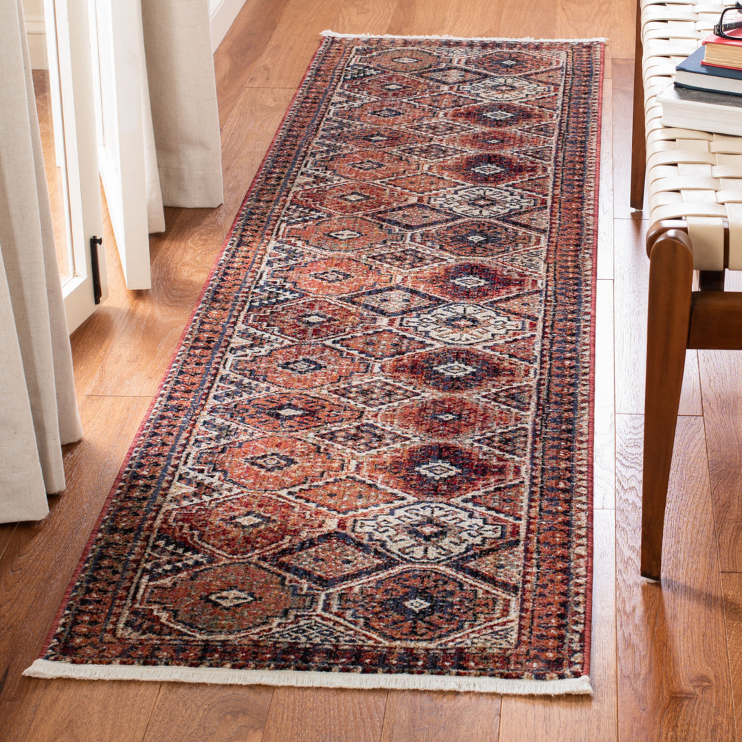 SAFAVIEH Herat Collection HRT315A Rust / Creme Rug Image 3