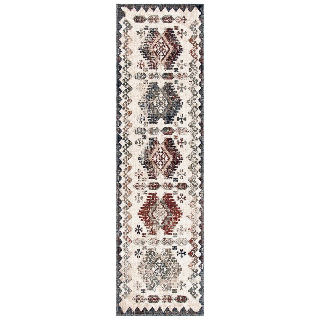 SAFAVIEH Herat Collection HRT319A Cream / Grey Rug Image 5