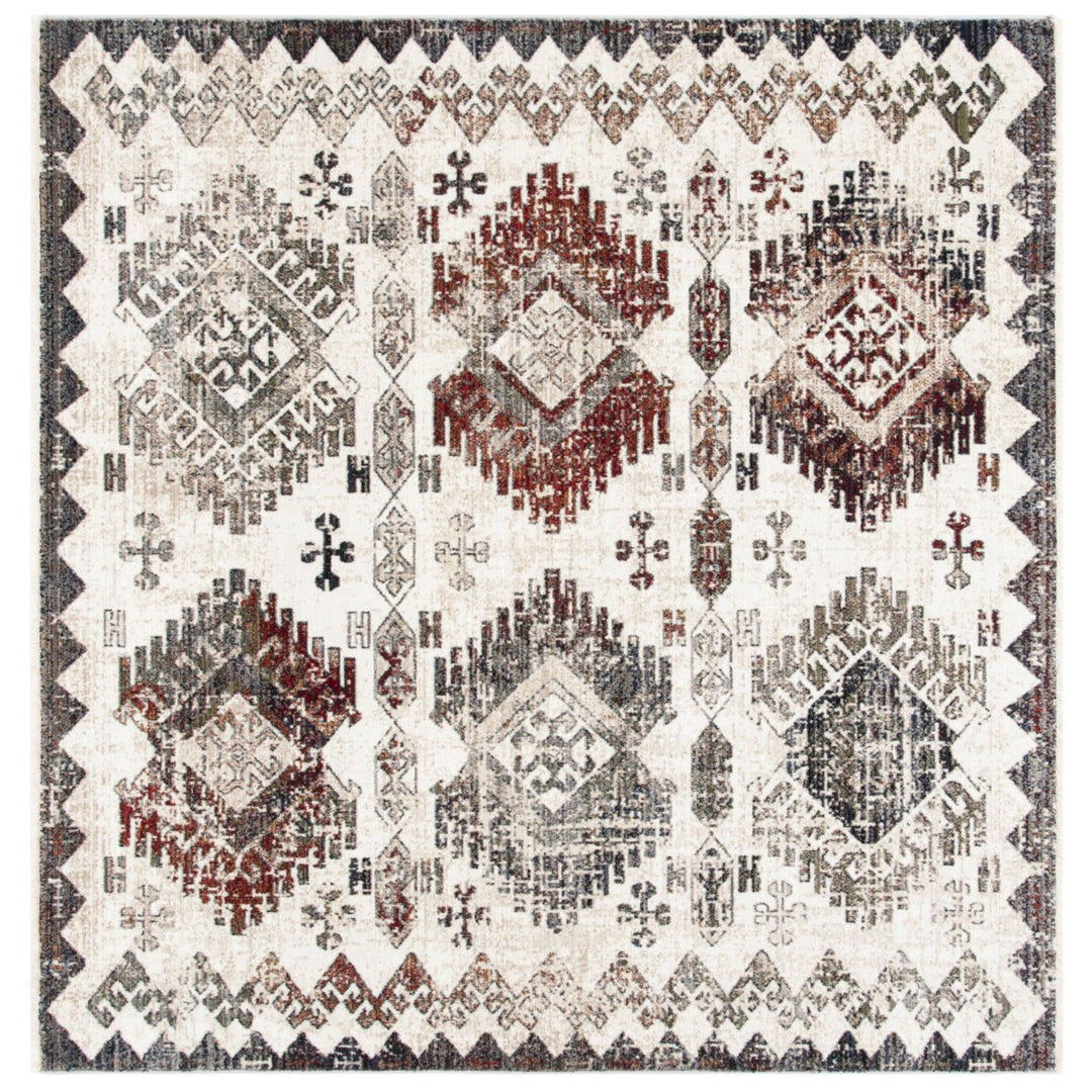 SAFAVIEH Herat Collection HRT319A Cream / Grey Rug Image 6