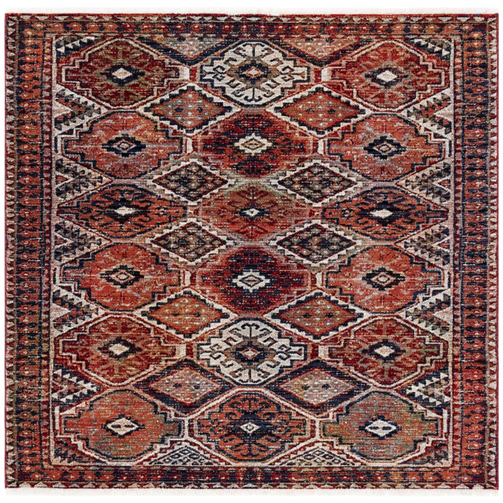 SAFAVIEH Herat Collection HRT315A Rust / Creme Rug Image 6