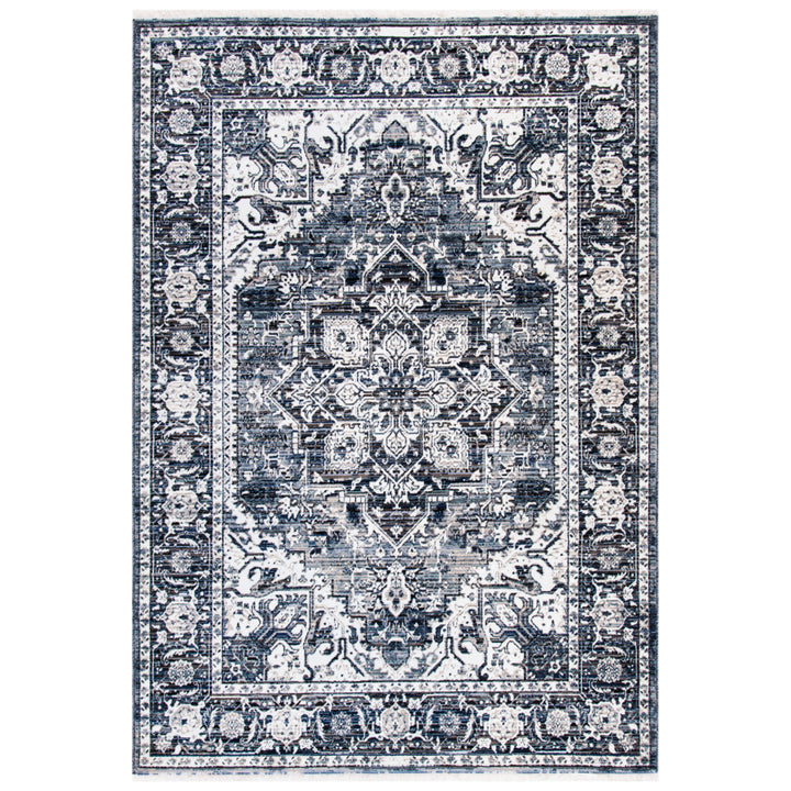 SAFAVIEH Herat Collection HRT331N Navy / Ivory Rug Image 1