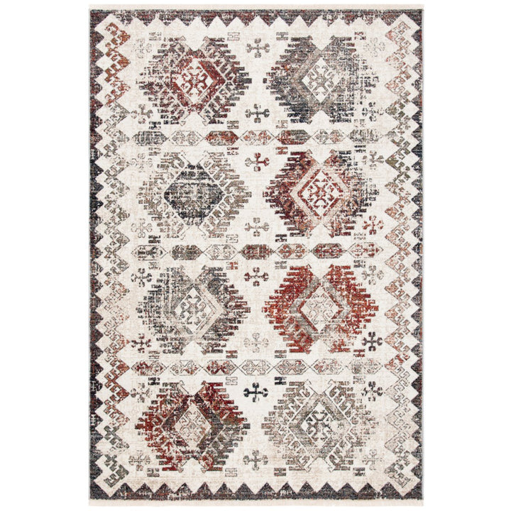 SAFAVIEH Herat Collection HRT319A Cream / Grey Rug Image 11