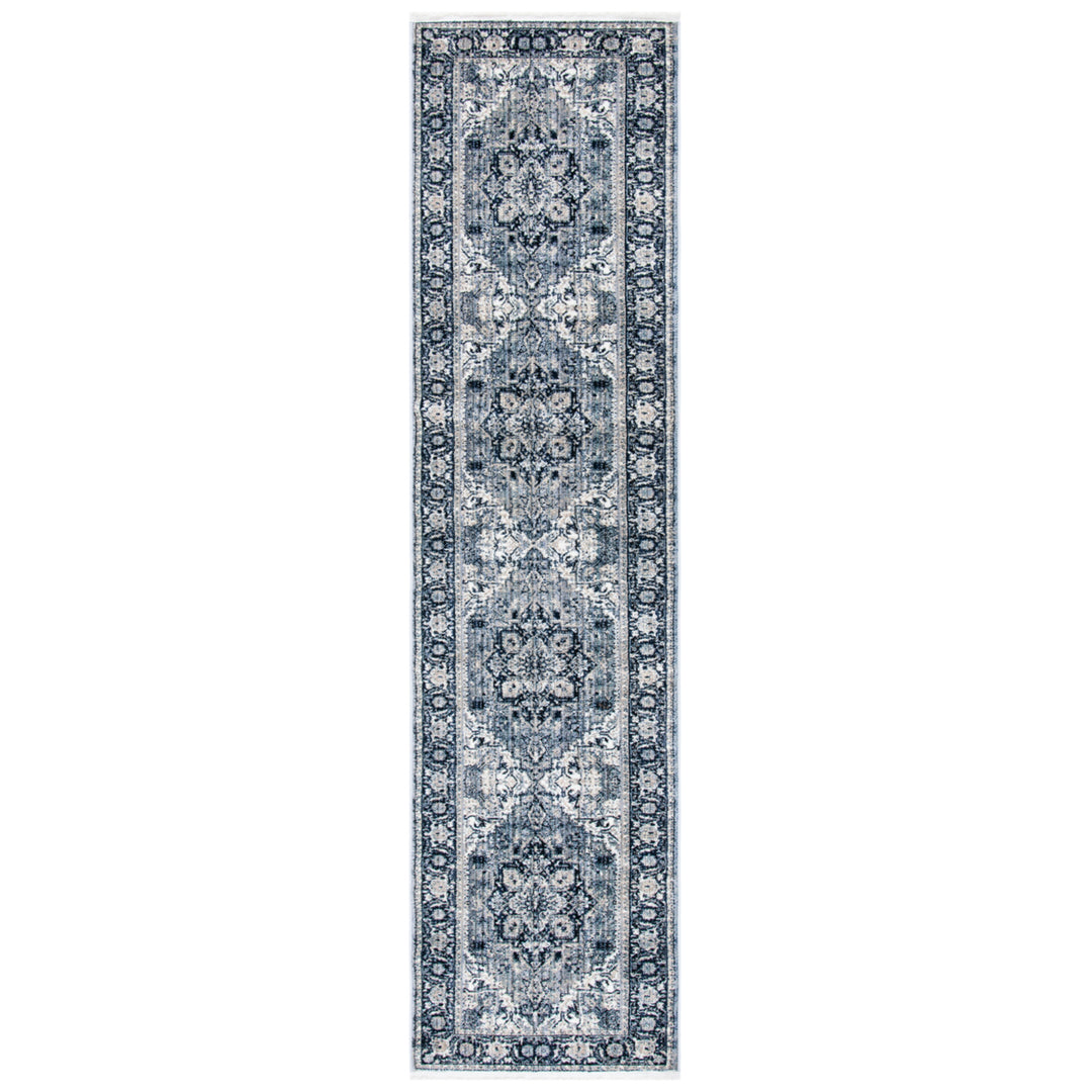 SAFAVIEH Herat Collection HRT331N Navy / Ivory Rug Image 4