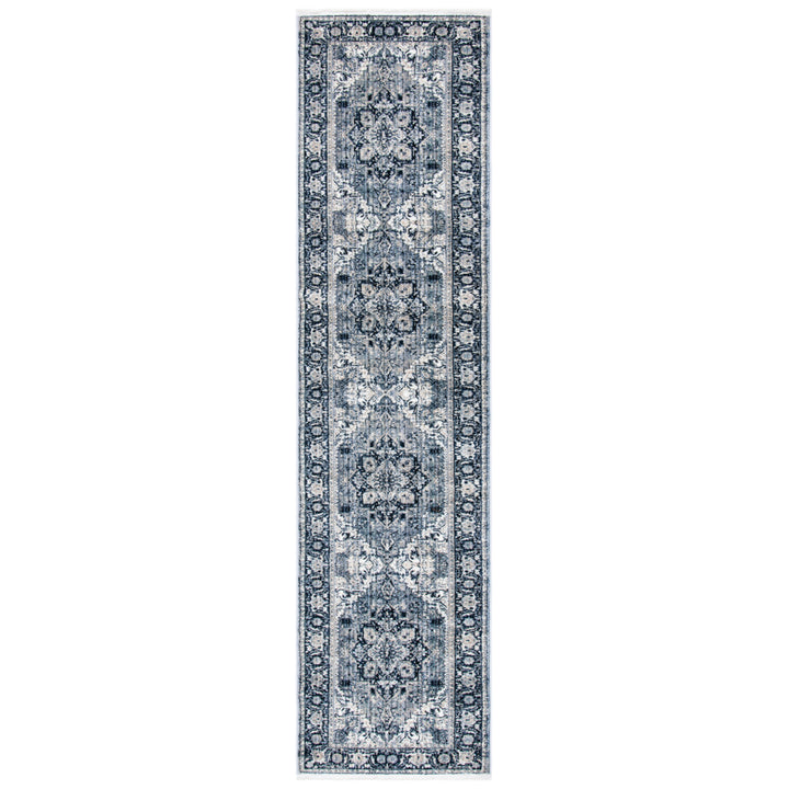 SAFAVIEH Herat Collection HRT331N Navy / Ivory Rug Image 4