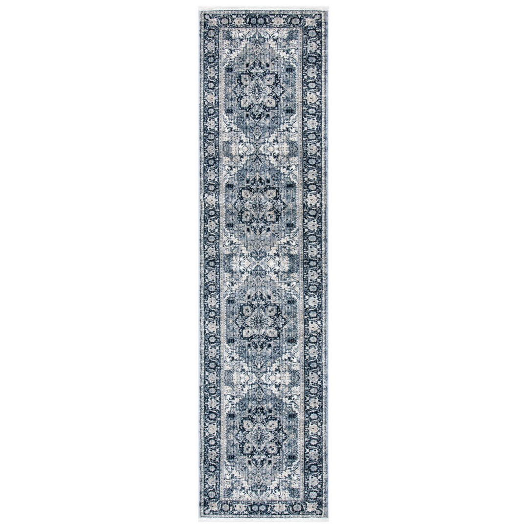 SAFAVIEH Herat Collection HRT331N Navy / Ivory Rug Image 1