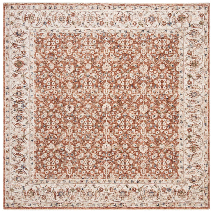 SAFAVIEH Heirloom Collection HRL701B Beige/Light Rust Rug Image 6