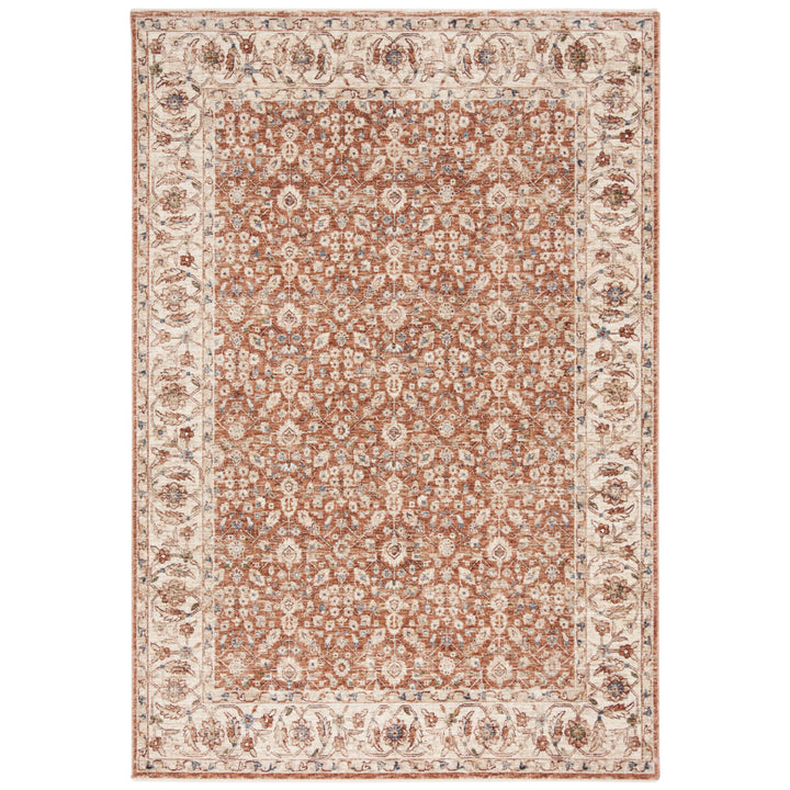 SAFAVIEH Heirloom Collection HRL701B Beige/Light Rust Rug Image 10