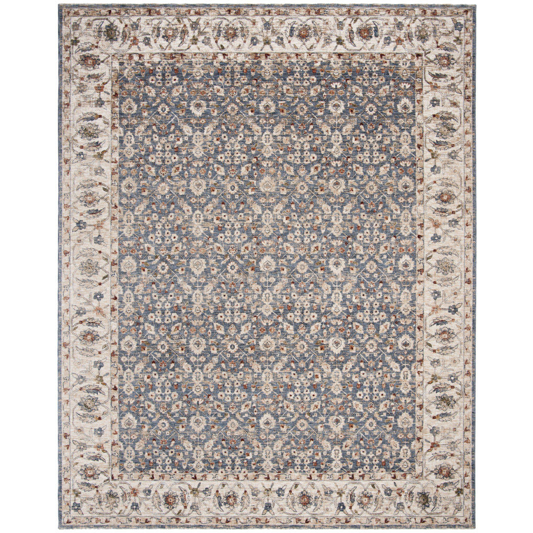 SAFAVIEH Heirloom Collection HRL701A Ivory / Blue Rug Image 1