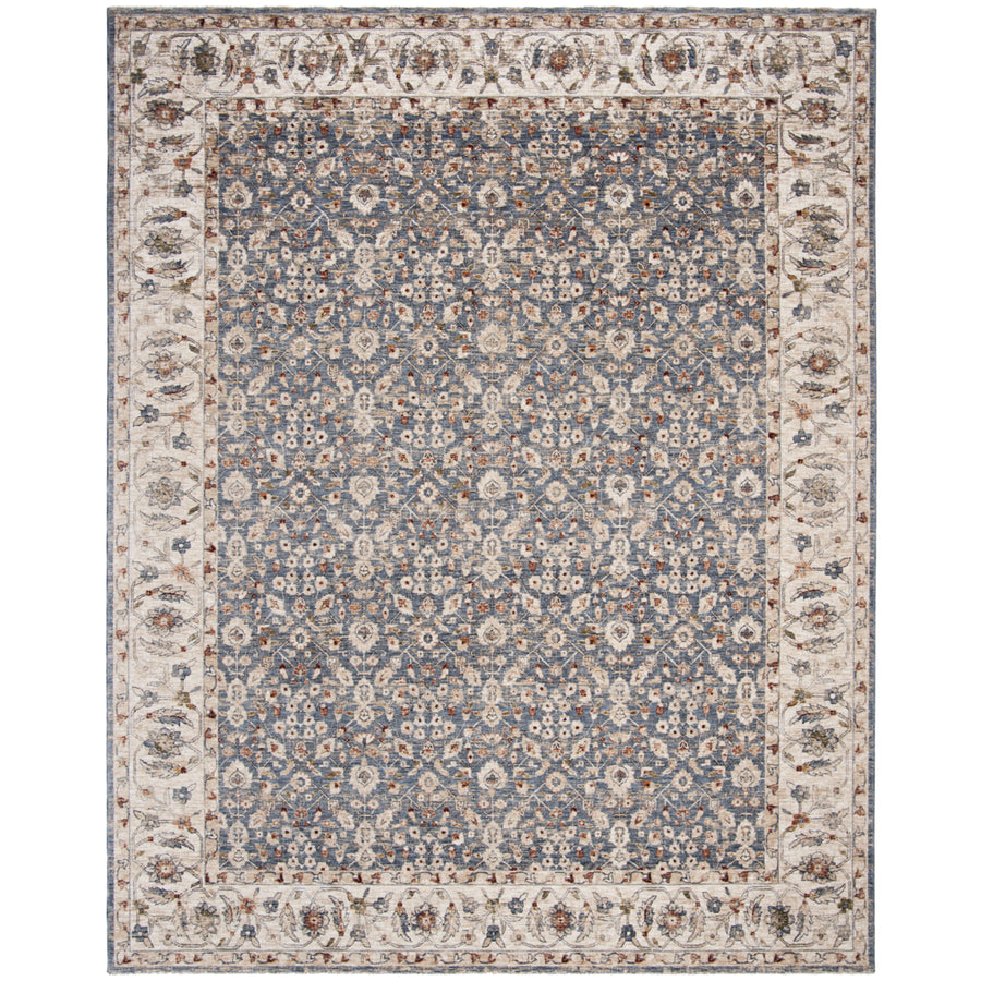 SAFAVIEH Heirloom Collection HRL701A Ivory / Blue Rug Image 1