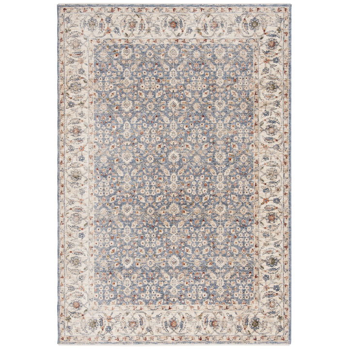 SAFAVIEH Heirloom Collection HRL701A Ivory / Blue Rug Image 10