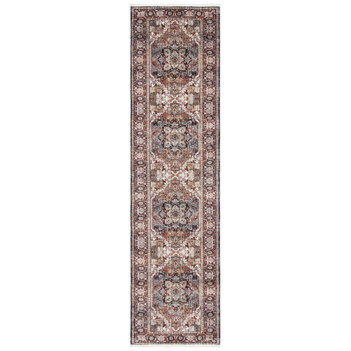 SAFAVIEH Herat Collection HRT331Q Red / Ivory Rug Image 5