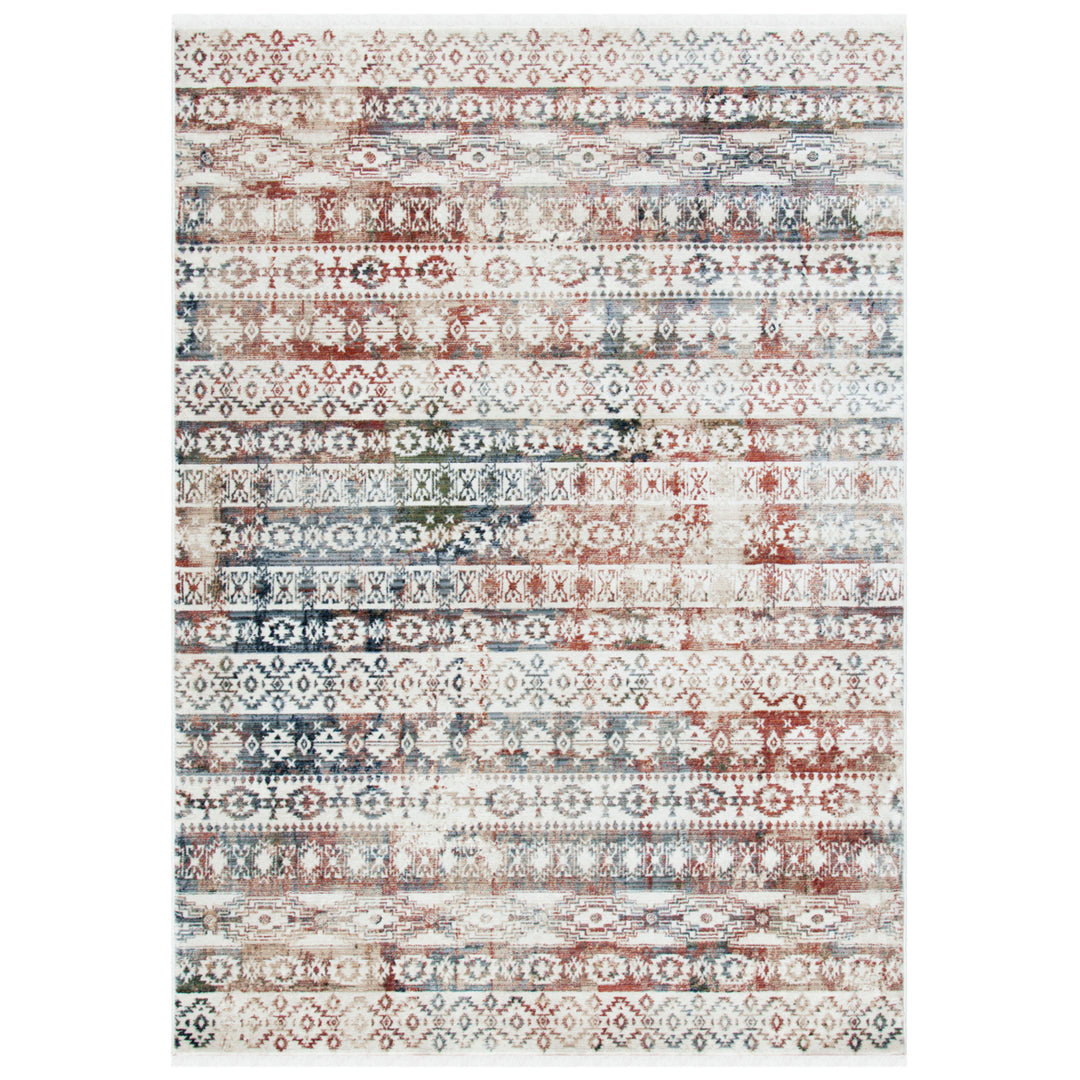 SAFAVIEH Herat Collection HRT370A Ivory / Rust Rug Image 1