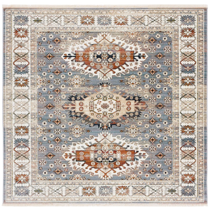 SAFAVIEH Herat Collection HRT355G Grey / Cream Rug Image 4