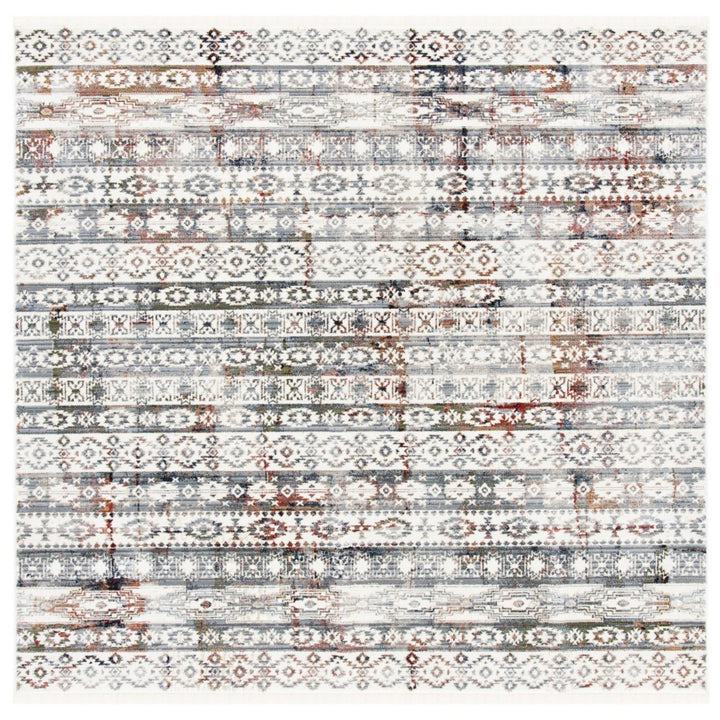 SAFAVIEH Herat Collection HRT370A Ivory / Rust Rug Image 4