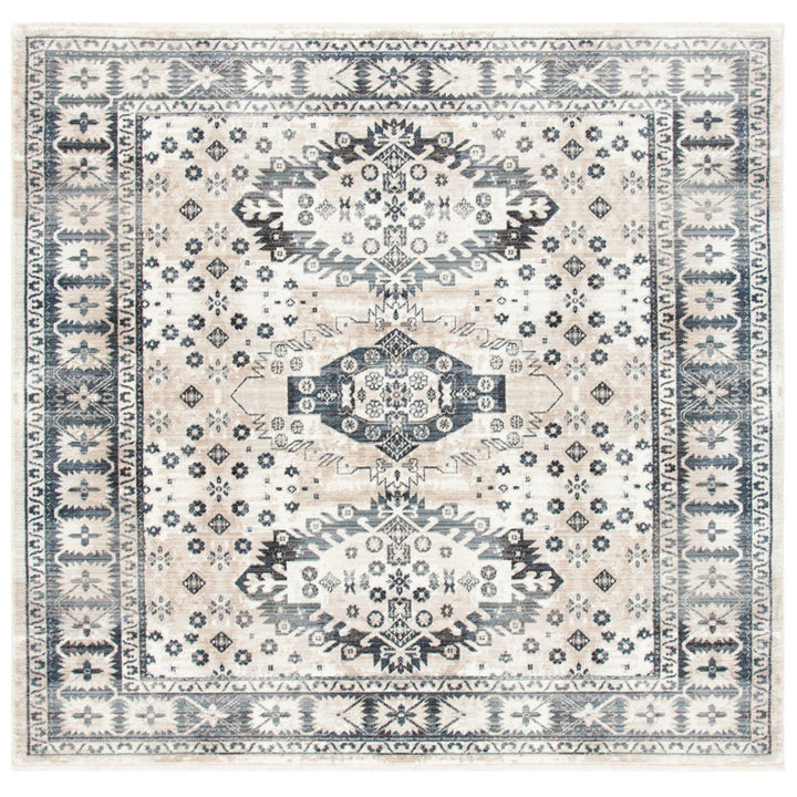 SAFAVIEH Herat Collection HRT356A Ivory / Grey Rug Image 4