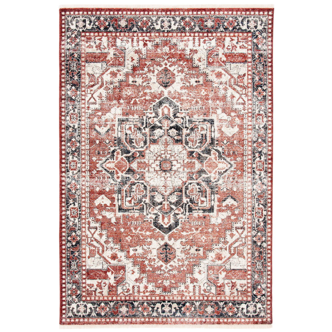 SAFAVIEH Herat Collection HRT392A Rust / Creme Rug Image 1