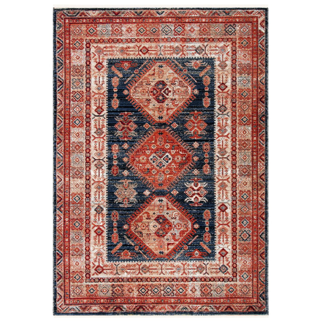 SAFAVIEH Herat Collection HRT379P Rust / Black Rug Image 1