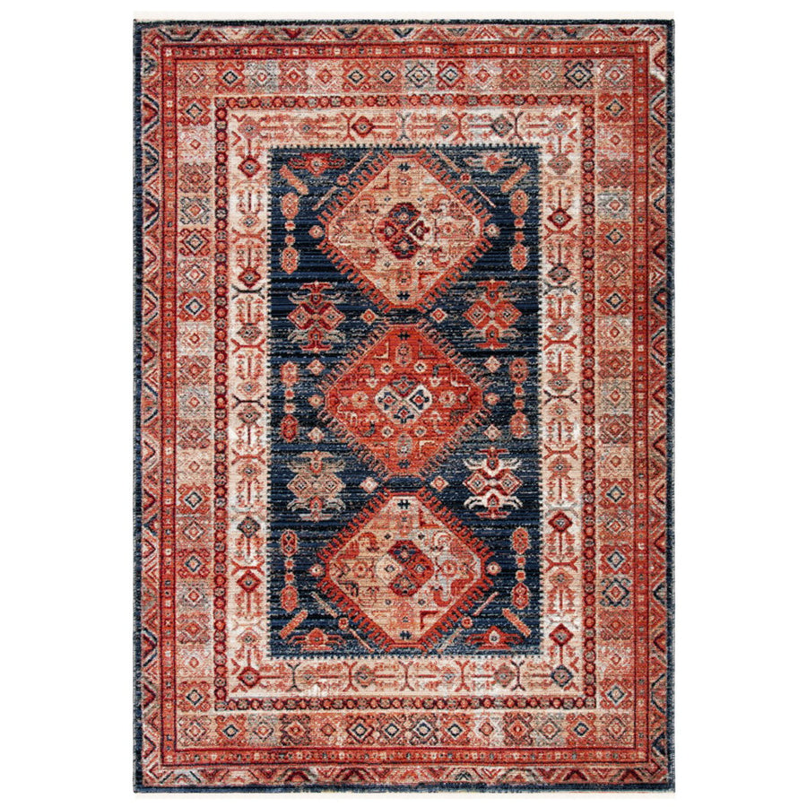 SAFAVIEH Herat Collection HRT379P Rust / Black Rug Image 1