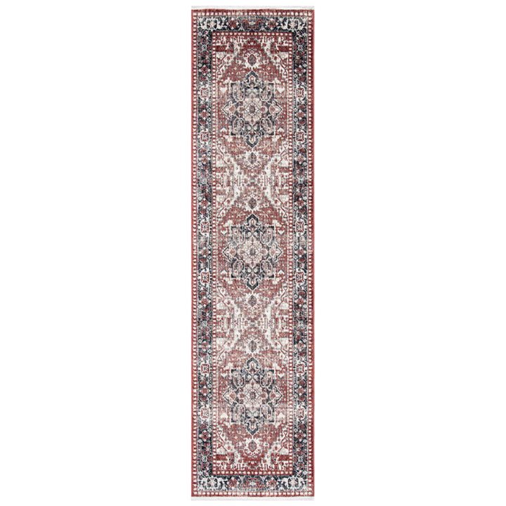 SAFAVIEH Herat Collection HRT392A Rust / Creme Rug Image 3