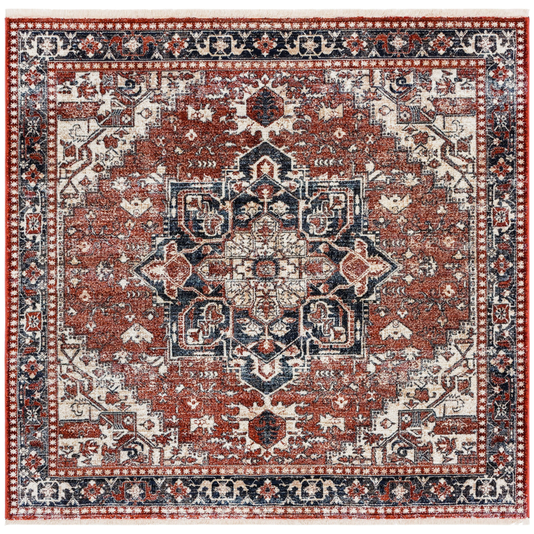 SAFAVIEH Herat Collection HRT392A Rust / Creme Rug Image 4