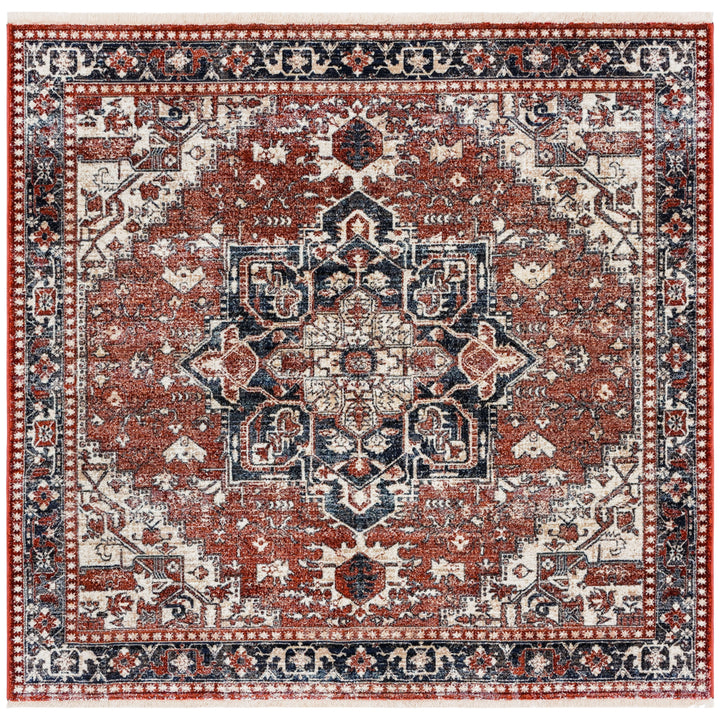 SAFAVIEH Herat Collection HRT392A Rust / Creme Rug Image 4